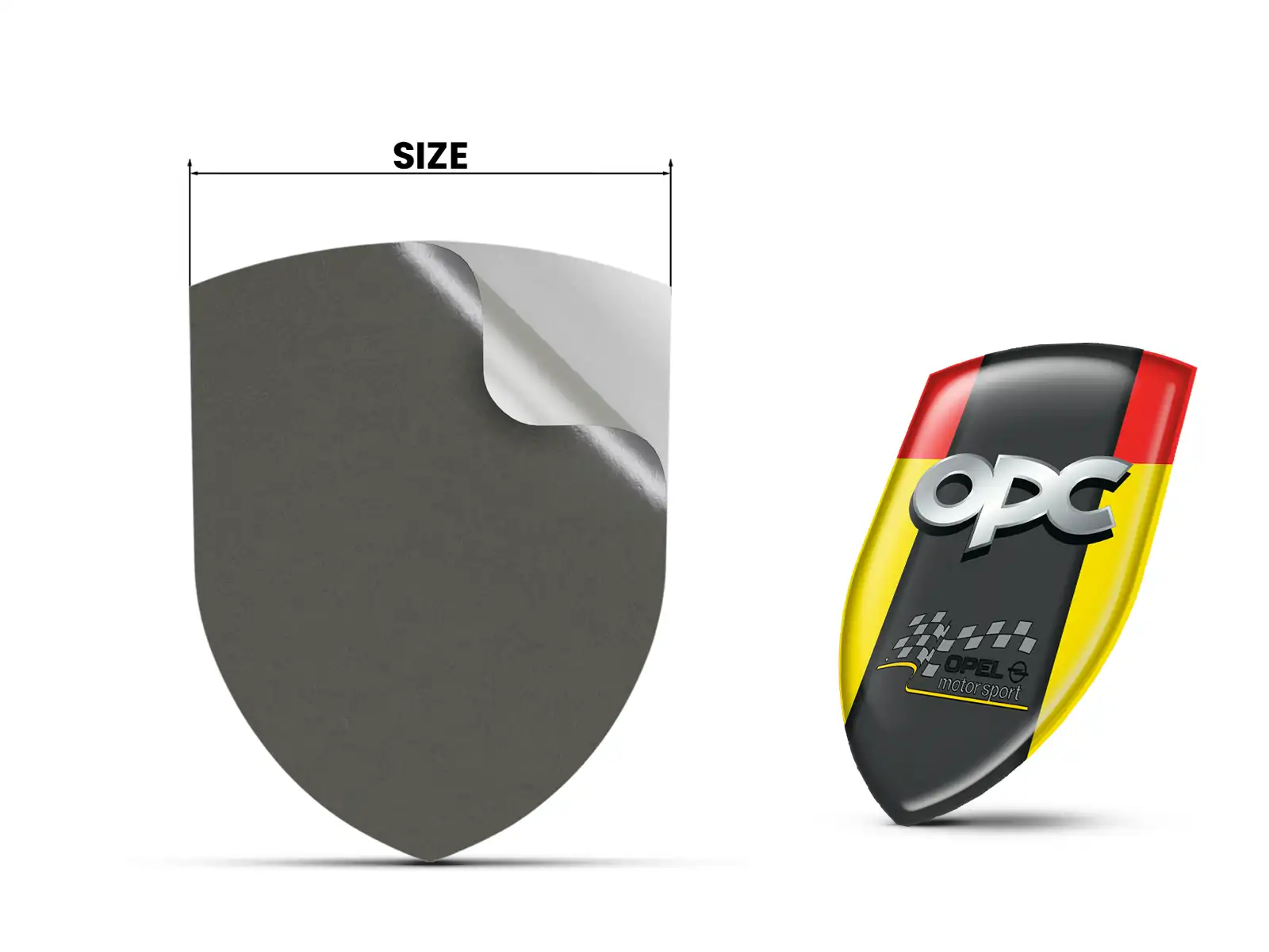 OPC Große Autosticker Robust Hochwertig Professionell